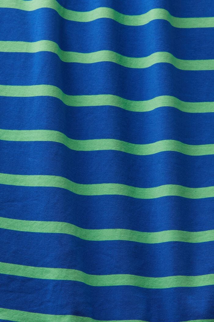 Ärmelloses T-Shirt mit Streifen, BRIGHT BLUE, detail image number 5