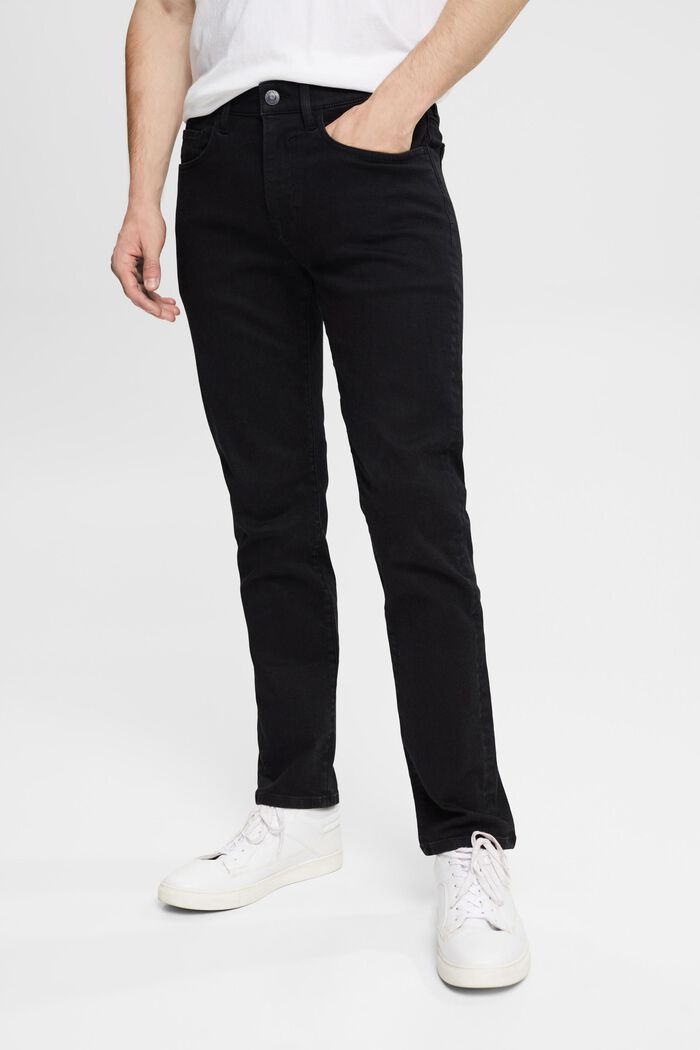 Jeans aus Organic Cotton, BLACK RINSE, detail image number 0