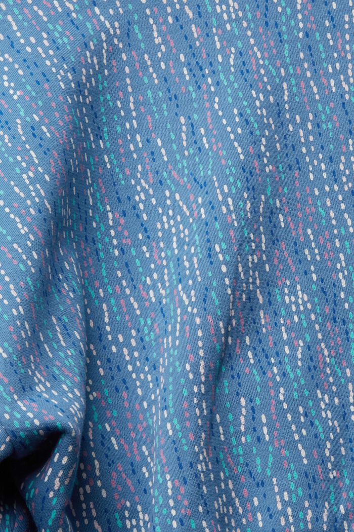 Recycelt: Sweatshirt mit Muster, GREY BLUE 3, detail image number 4