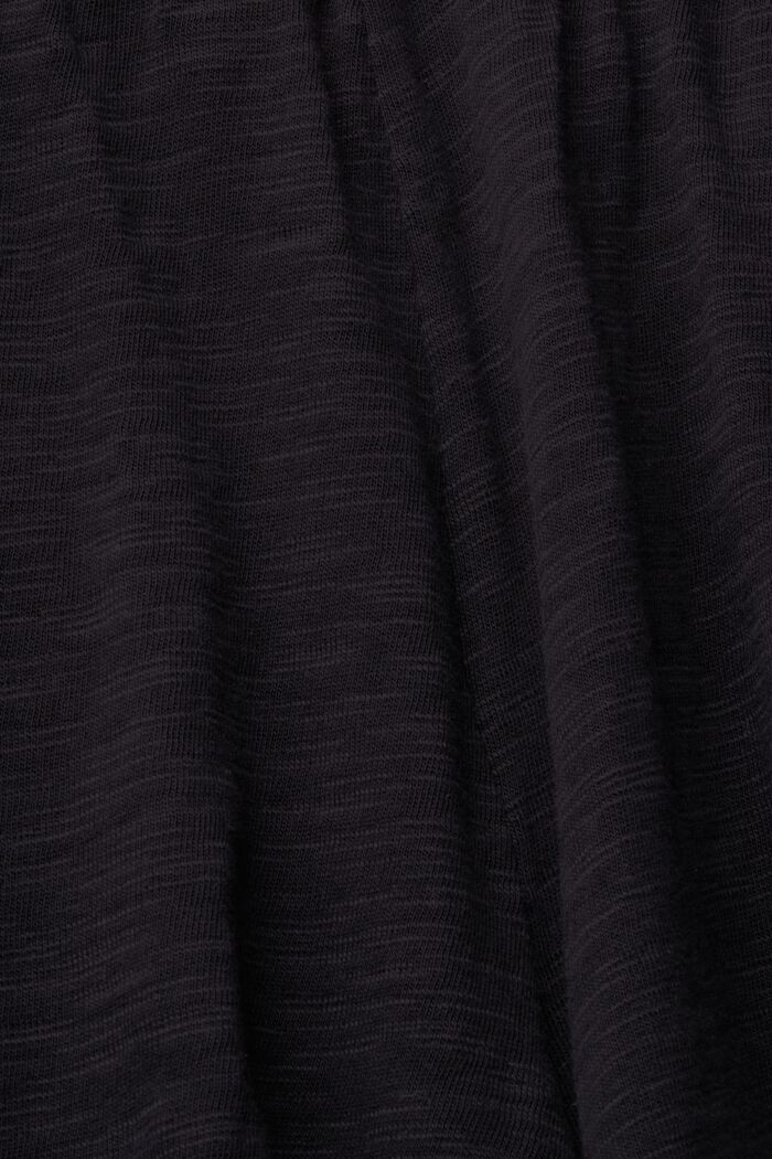 Shorts aus Jersey, BLACK, detail image number 4
