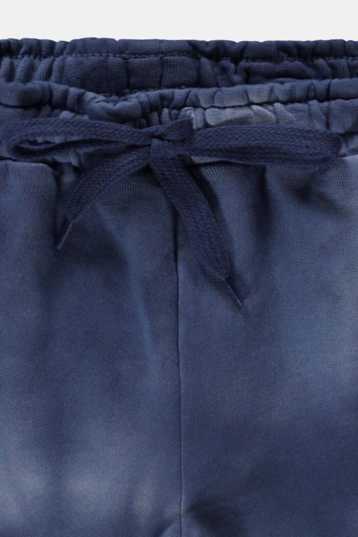 Sweat-Shorts im Batik-Look, GREY BLUE, detail image number 2
