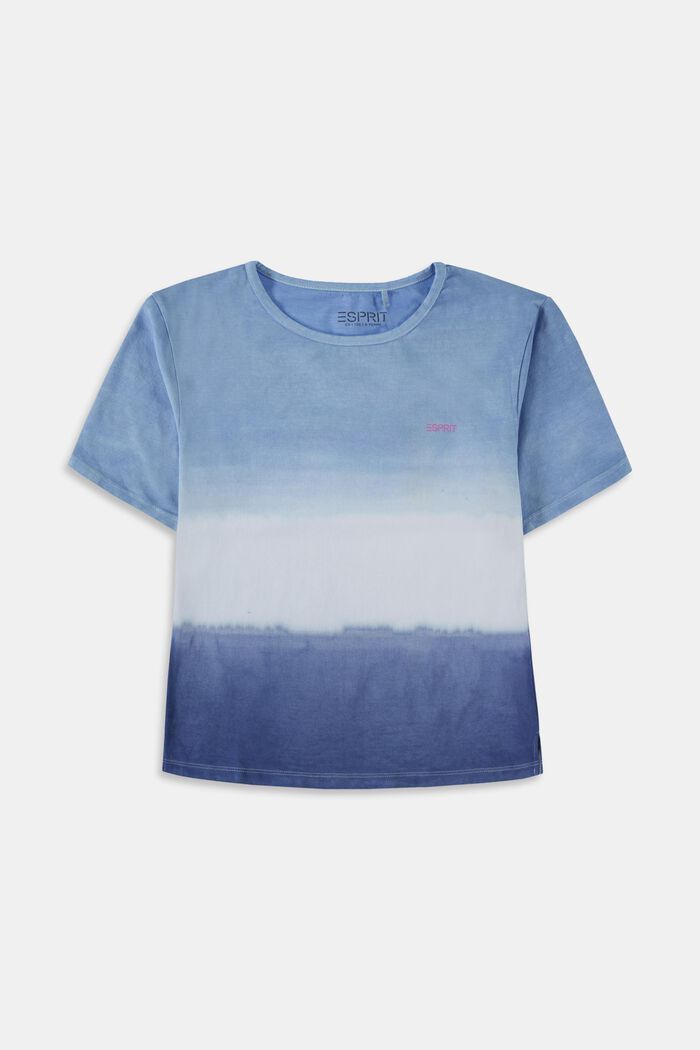T-Shirt mit Farbverlauf, BRIGHT BLUE, detail image number 0