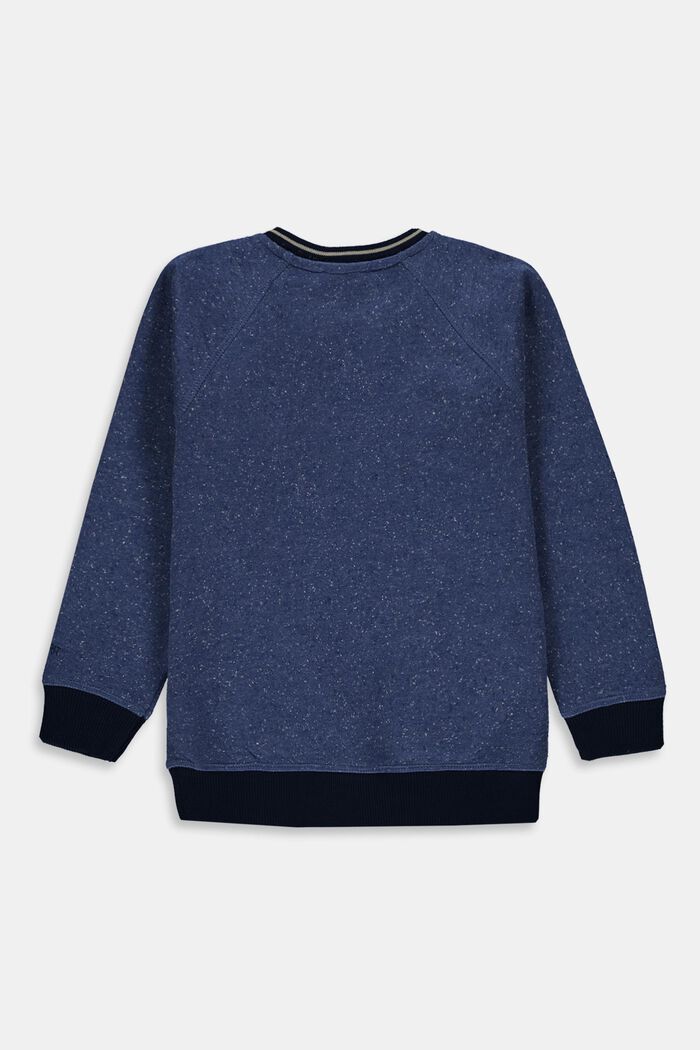 Sweatshirt mit 3D Artwork, 100% Baumwolle, BLUE, detail image number 1