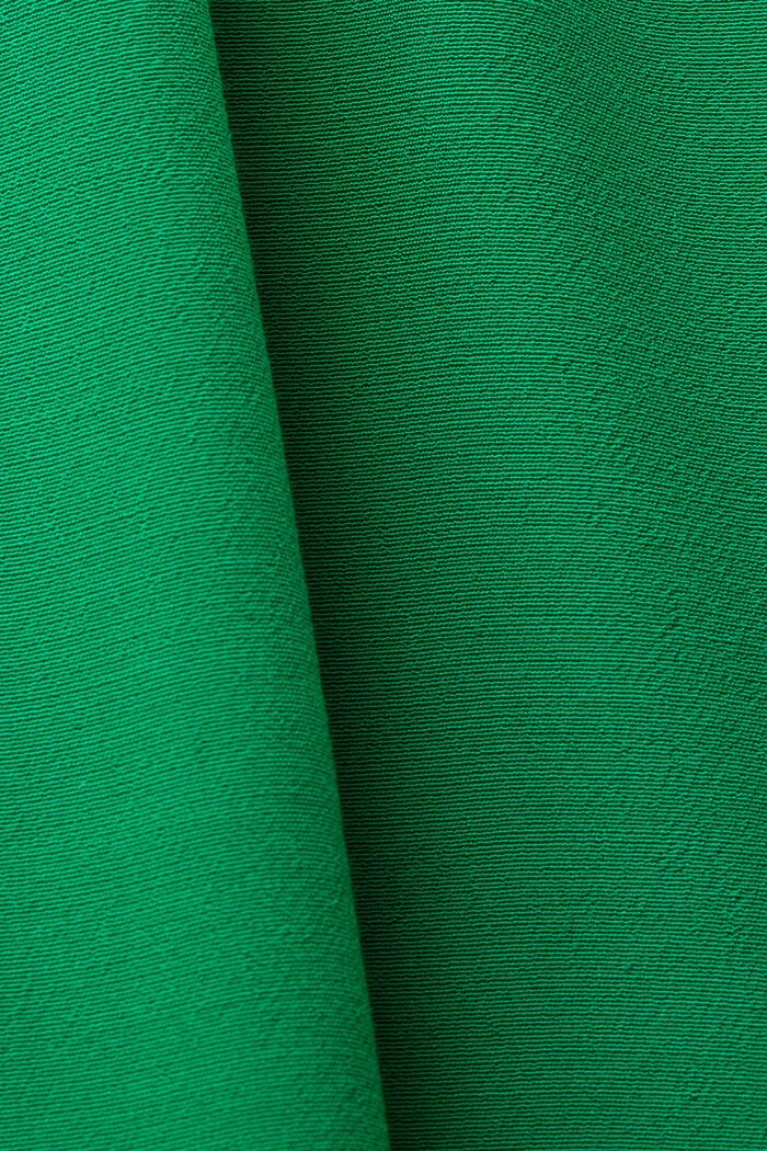 A-Linien-Kleid mit gesmokter Taille, GREEN, detail image number 5