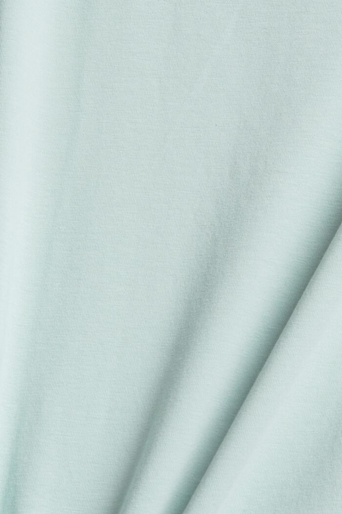 Active-Shirt mit Mesh-Einsatz, Organic Cotton, PASTEL GREEN, detail image number 1