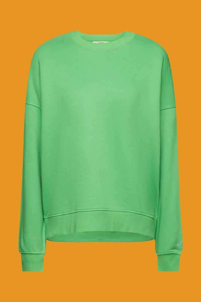 Oversized-Sweatshirt, GREEN, detail image number 6