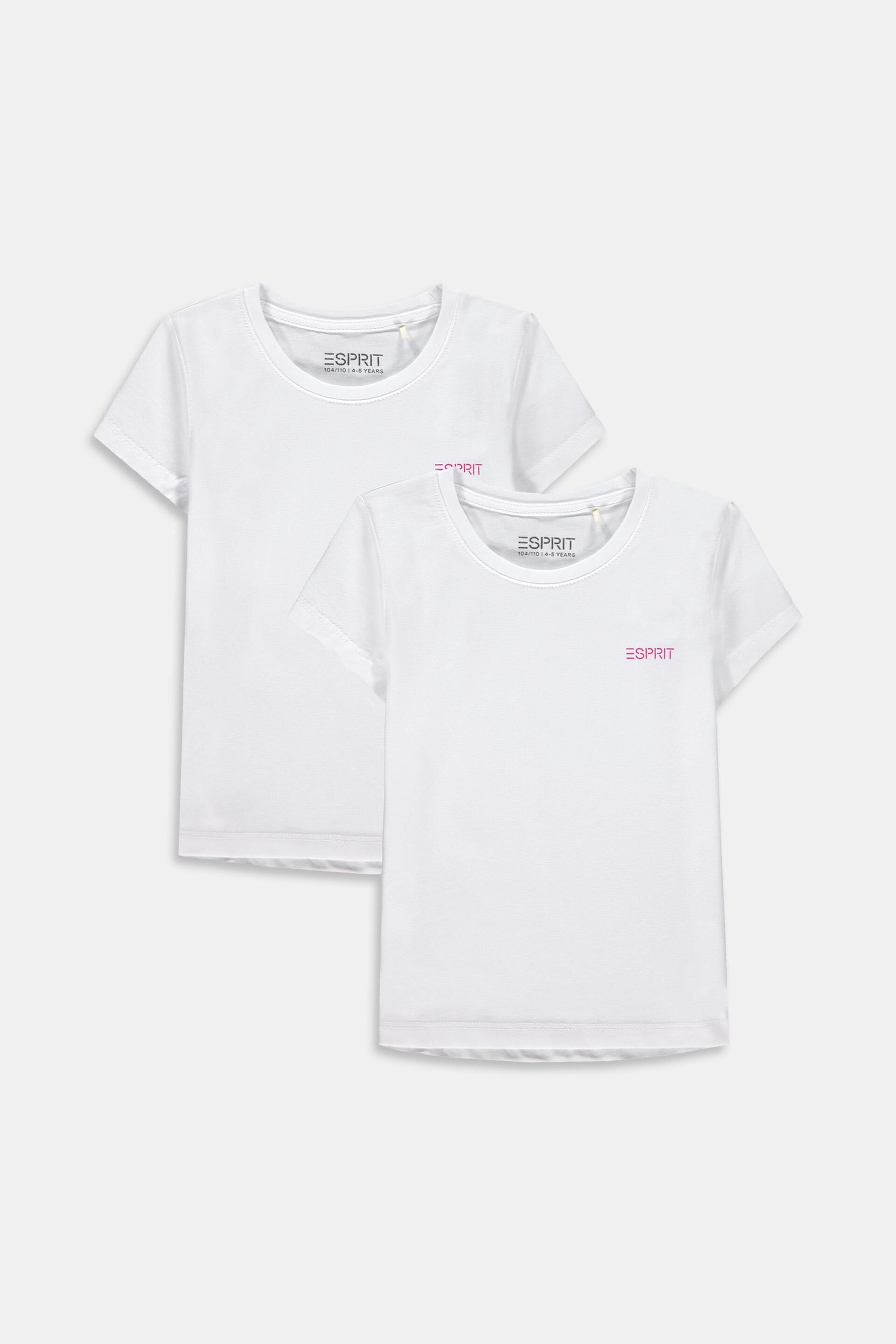 ESPRIT Mädchen T-Shirt Shirt mit Print in hellblau 404 RN1009301 