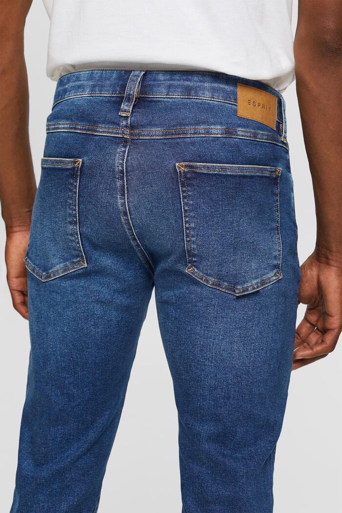 Slim-Fit-Jeans, Dual Max, BLUE MEDIUM WASHED, detail image number 4