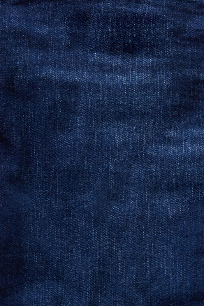 Capri-Jeans aus Organic Cotton, BLUE DARK WASHED, detail image number 6