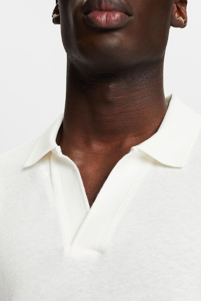 Polo shirts, OFF WHITE, detail image number 3