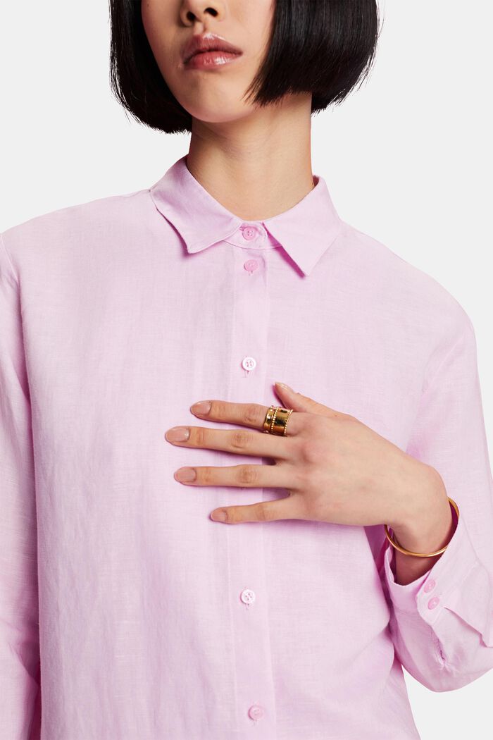 Blouses woven, PINK, detail image number 2