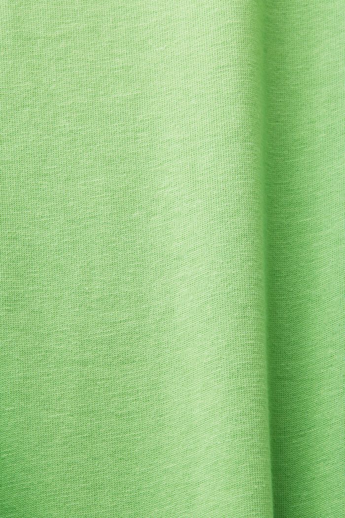 Baumwoll-T-Shirt, GREEN, detail image number 5