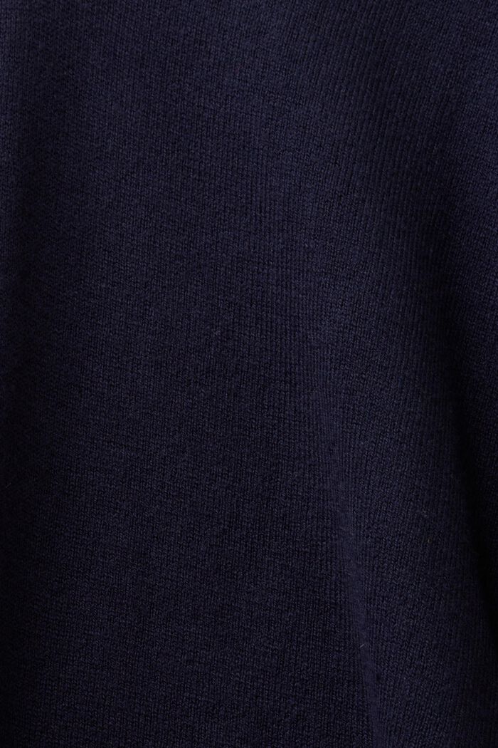 Pullover mit V-Ausschnitt, NAVY, detail image number 6