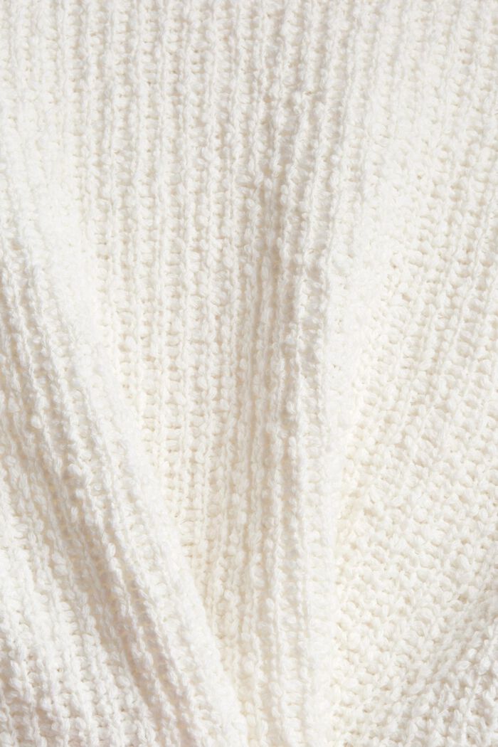 Pullover aus 100% Baumwolle, OFF WHITE, detail image number 4