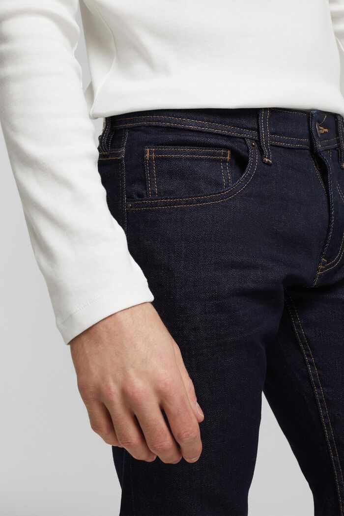 Stretch-Jeans mit Organic Cotton, BLUE RINSE, detail image number 3
