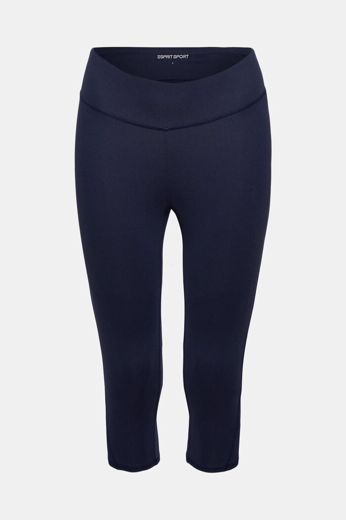 Recycelt: Active-Leggings mit E-Dry, NAVY, detail image number 0