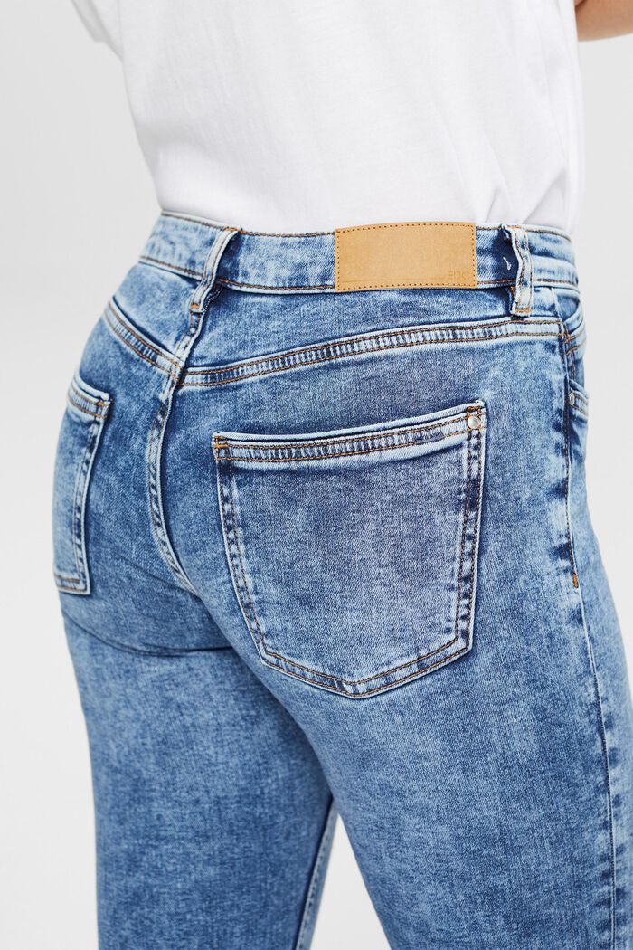 Elastische Slim-Fit Jeans, BLUE MEDIUM WASHED, detail image number 3
