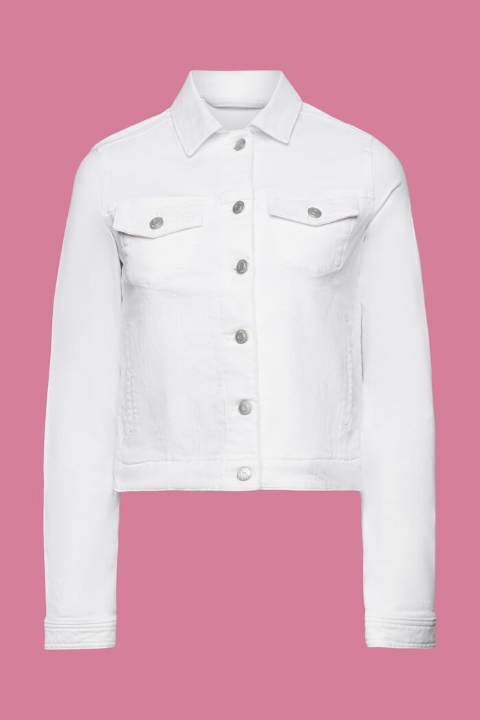 Jeansjacke, WHITE, detail image number 6