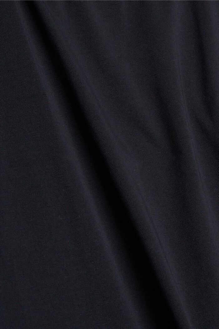 CURVY T-Shirt aus Bio-Baumwolle, BLACK, detail image number 1