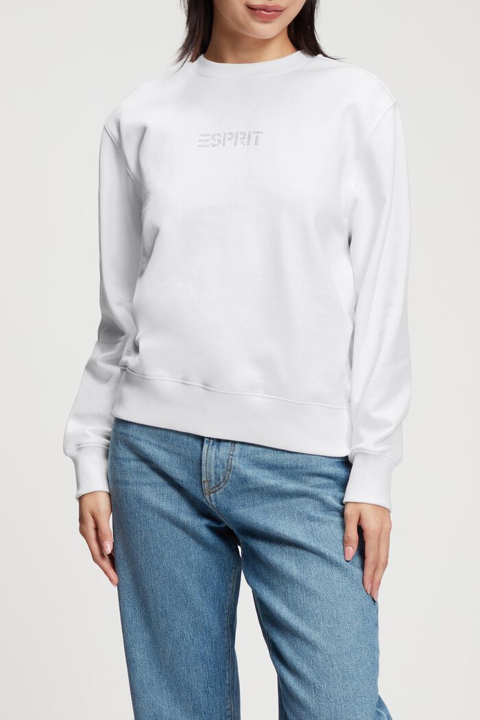Sweatshirts, WHITE, detail image number 0