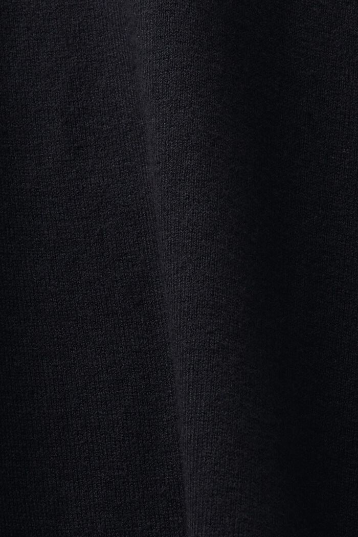Pullover mit Stehkragen, BLACK, detail image number 3