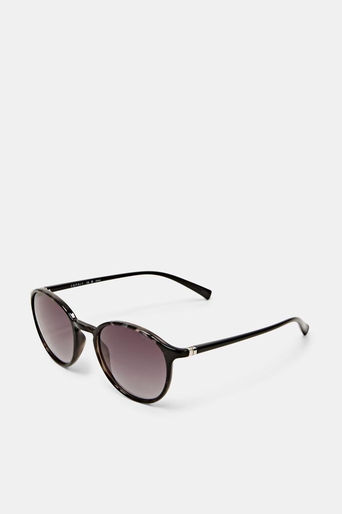 Runde Sonnenbrille mit Kunststoffrahmen, GREY, detail image number 0