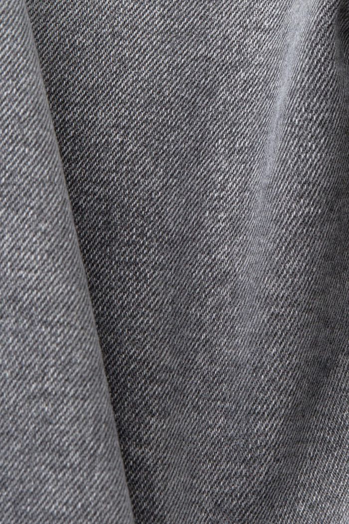 Lockere Jeansshorts in schmaler Passform, GREY MEDIUM WASHED, detail image number 6