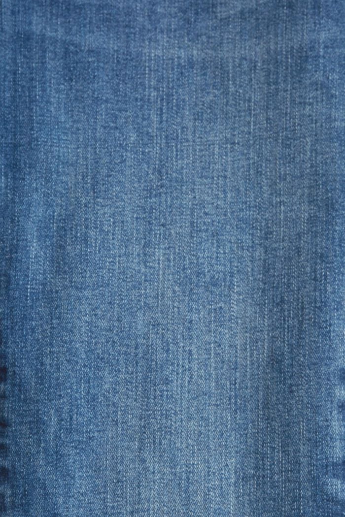Bootcut-Jeans aus Bio-Baumwolle, BLUE MEDIUM WASHED, detail image number 4
