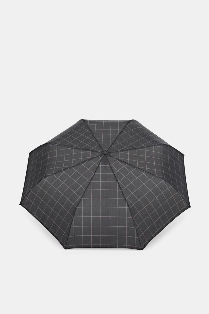 Leichter Regenschirm mit Karomuster