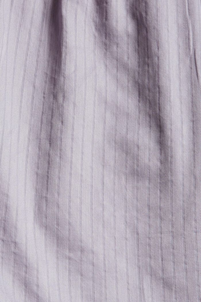 Kurze Pyjamahose mit Bindegürtel, LIGHT BLUE LAVENDER, detail image number 4