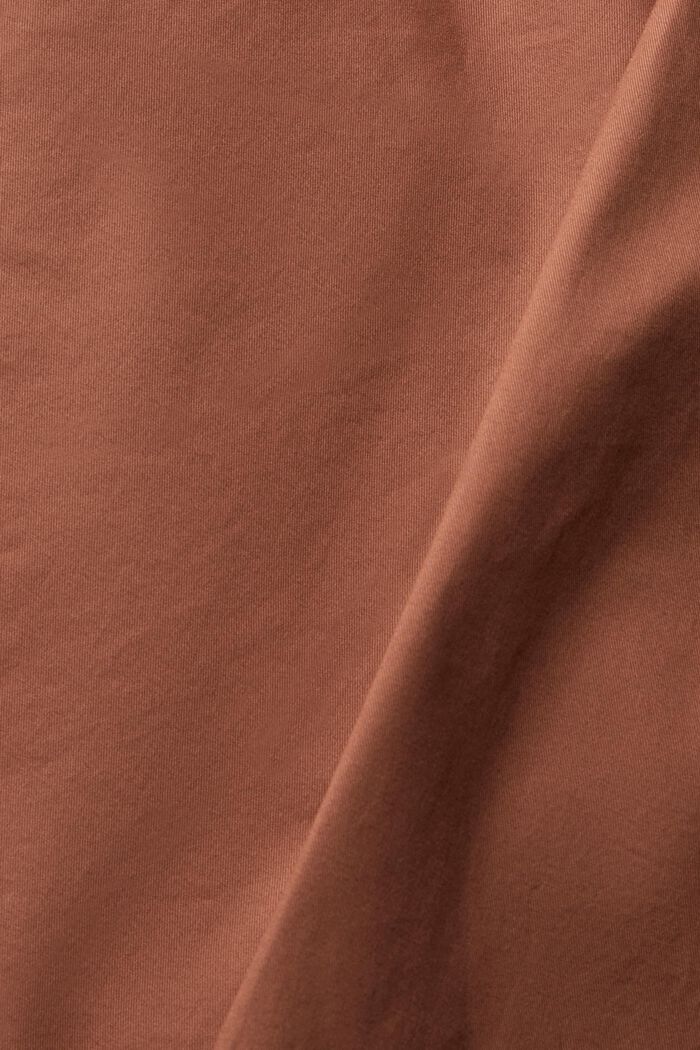 Kurze Hose aus Bio-Baumwolle, RUST BROWN, detail image number 1