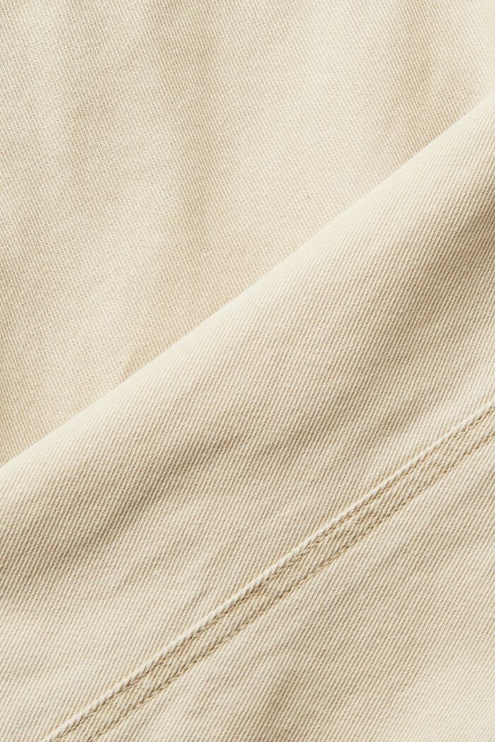 Gerade geschnittene Chinos aus strapazierfähiger Baumwolle, SAND, detail image number 5