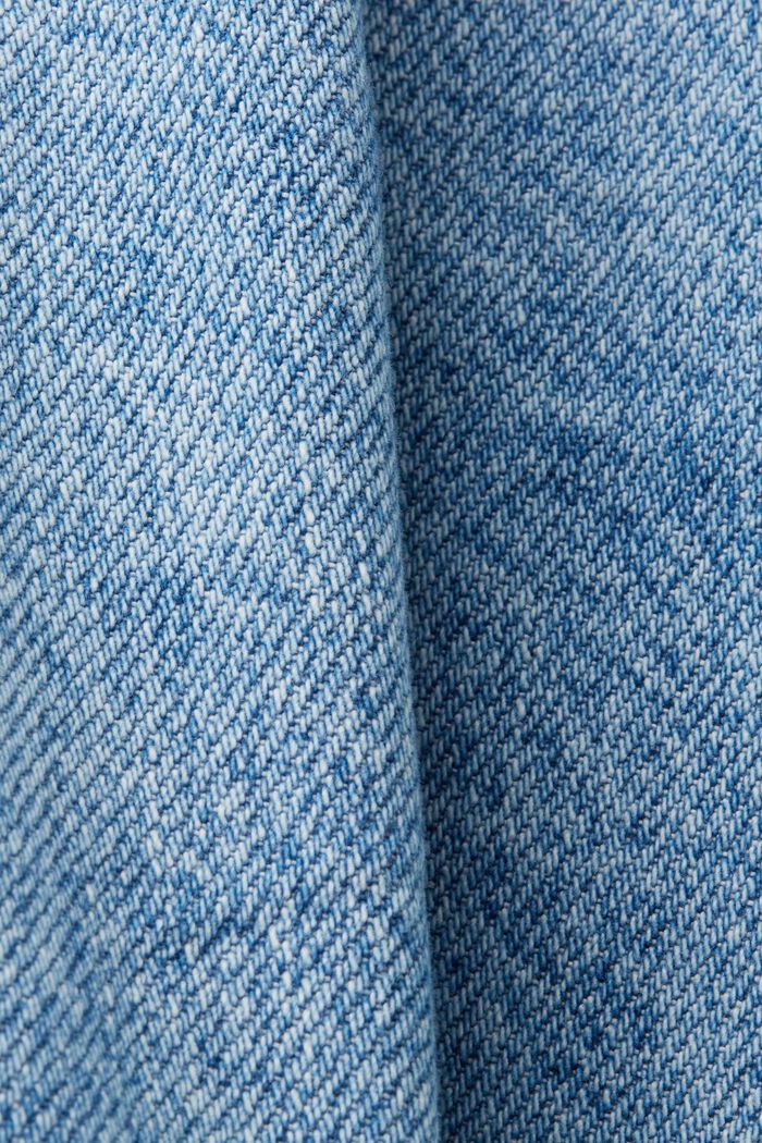 Oversized Jeansjacke in leichter Waschung, BLUE MEDIUM WASHED, detail image number 5