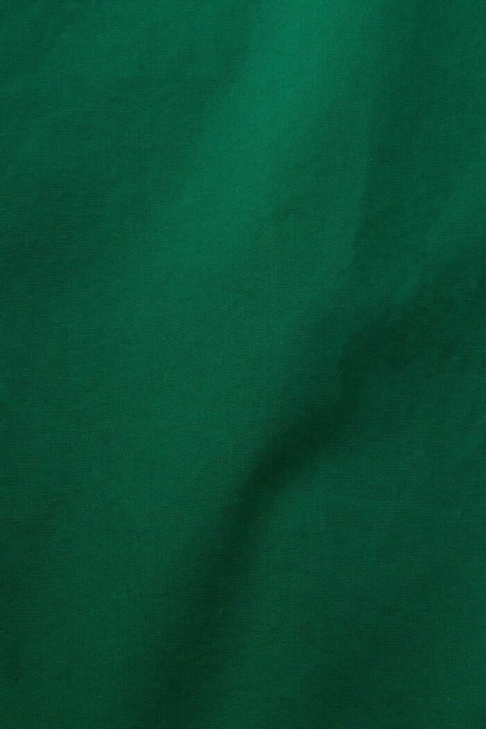 Hemd aus Baumwoll-Popeline, DARK GREEN, detail image number 4