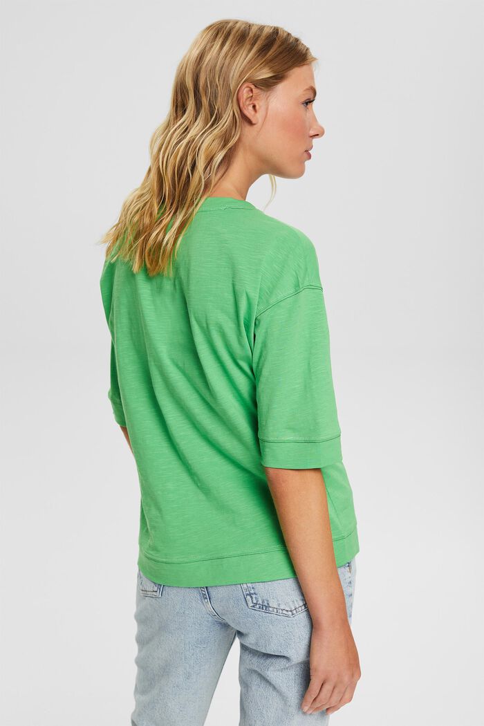 Oversize-Shirt mit 3/4 Ärmeln, GREEN, detail image number 3