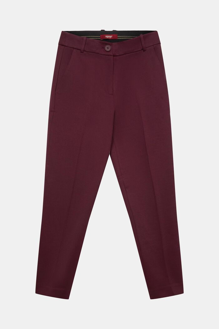 SPORTY PUNTO Mix & Match Tapered Pants, AUBERGINE, detail image number 6
