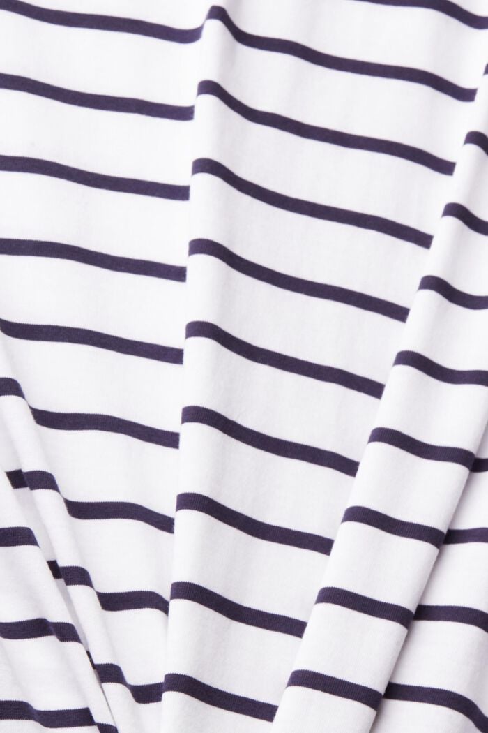 Ärmelloses Shirt mit Streifen, WHITE, detail image number 4