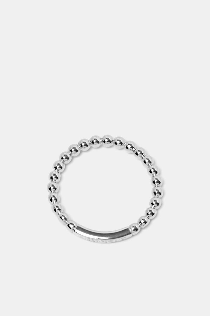 Kugel-Ring aus Sterlingsilber, SILVER, detail image number 0