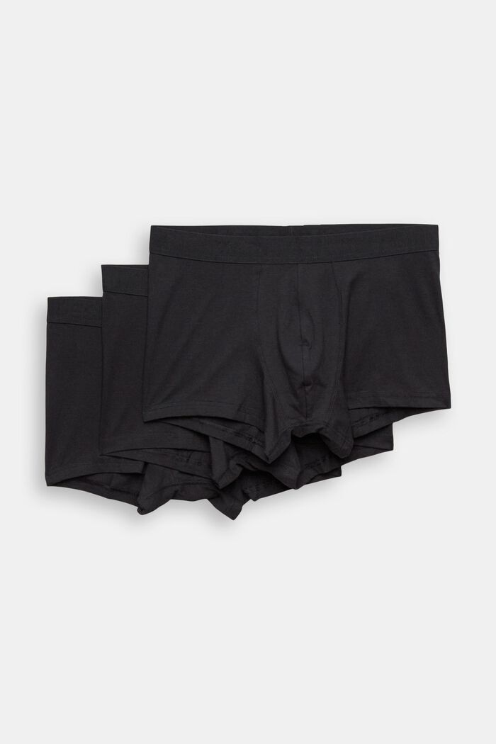 Kurze Herren-Shorts aus Baumwollstretch im Multipack, NAVY, detail image number 1