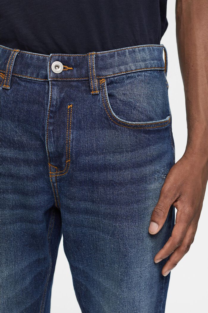 Stretch-Jeans, BLUE DARK WASHED, detail image number 2