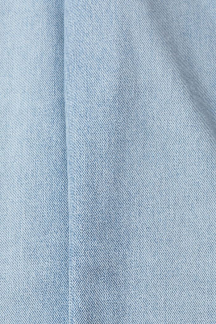 High-Waist-Jeans aus Denim mit ausgestelltem Bein, BLUE MEDIUM WASHED, detail image number 6