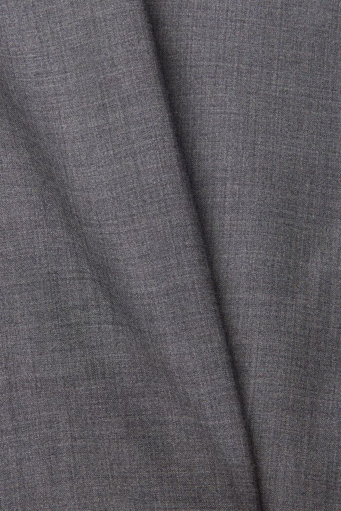 Aus Wolle: Blouson mit Reißverschluss, DARK GREY, detail image number 1