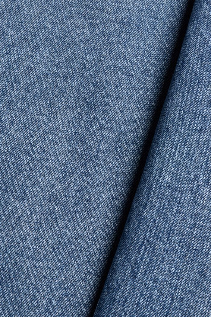 Jeans mit weitem Bein, 100% Bio-Baumwolle, BLUE MEDIUM WASHED, detail image number 4