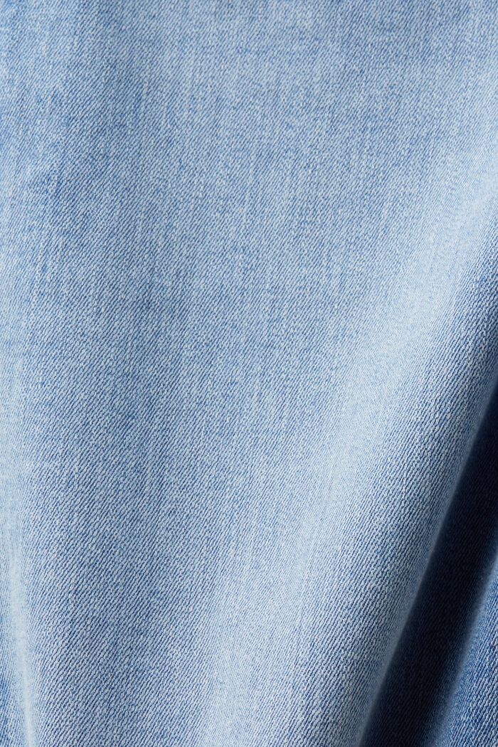 Bootcut Jeans mit mittelhohem Bund, BLUE LIGHT WASHED, detail image number 6