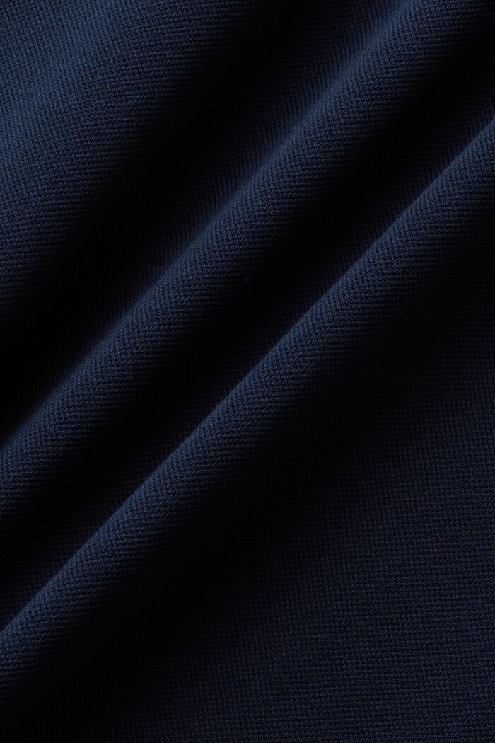 Poloshirt aus Baumwoll-Piqué, NAVY, detail image number 5