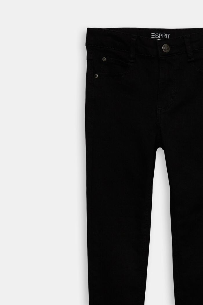 Stretch-Jeans aus Baumwoll-Mix, BLACK DARK WASHED, detail image number 2