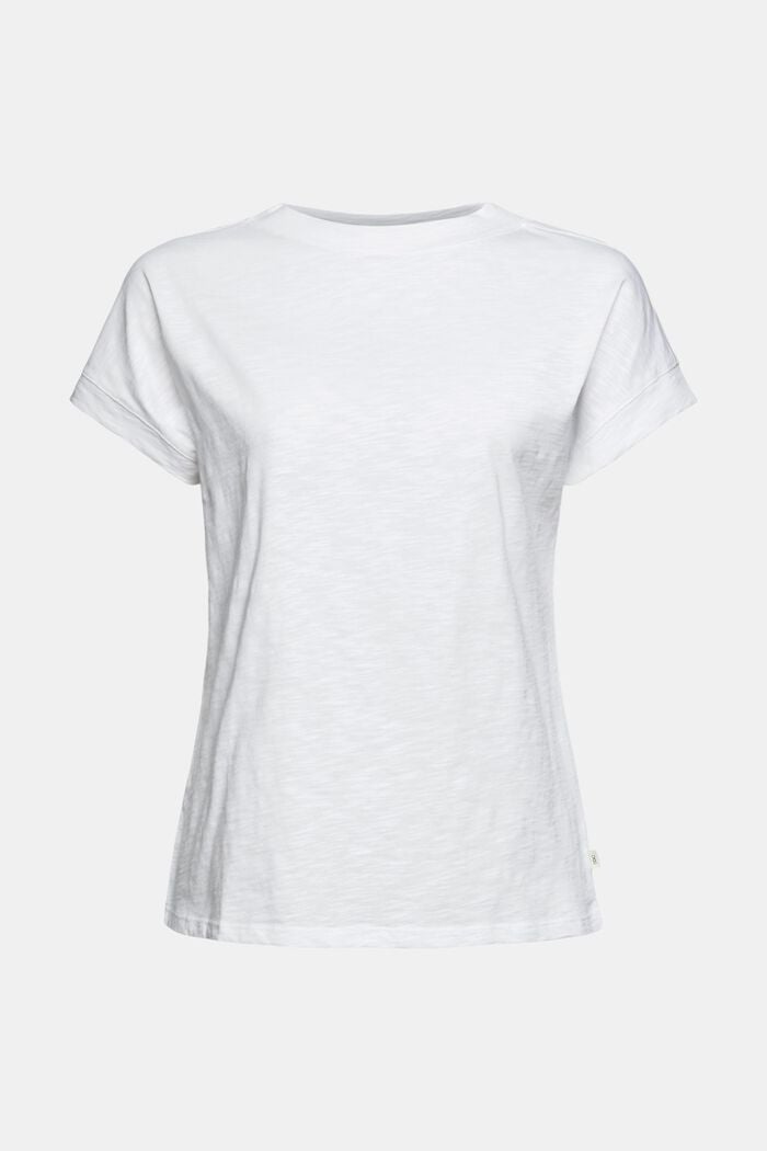 T-Shirt aus 100% Organic Cotton, WHITE, detail image number 8