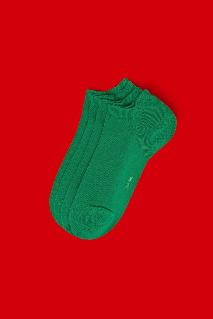 2er-Set Socken, Bio-Baumwolle, GRASS GREEN, detail image number 0