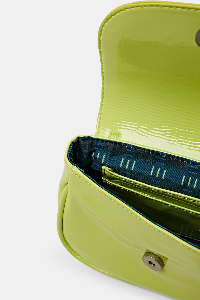Mini-Schultertasche, LIME YELLOW, detail image number 3