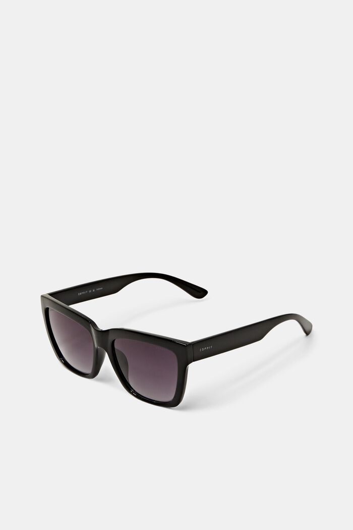 Sonnenbrille mit breiter Fassung, BLACK, detail image number 2